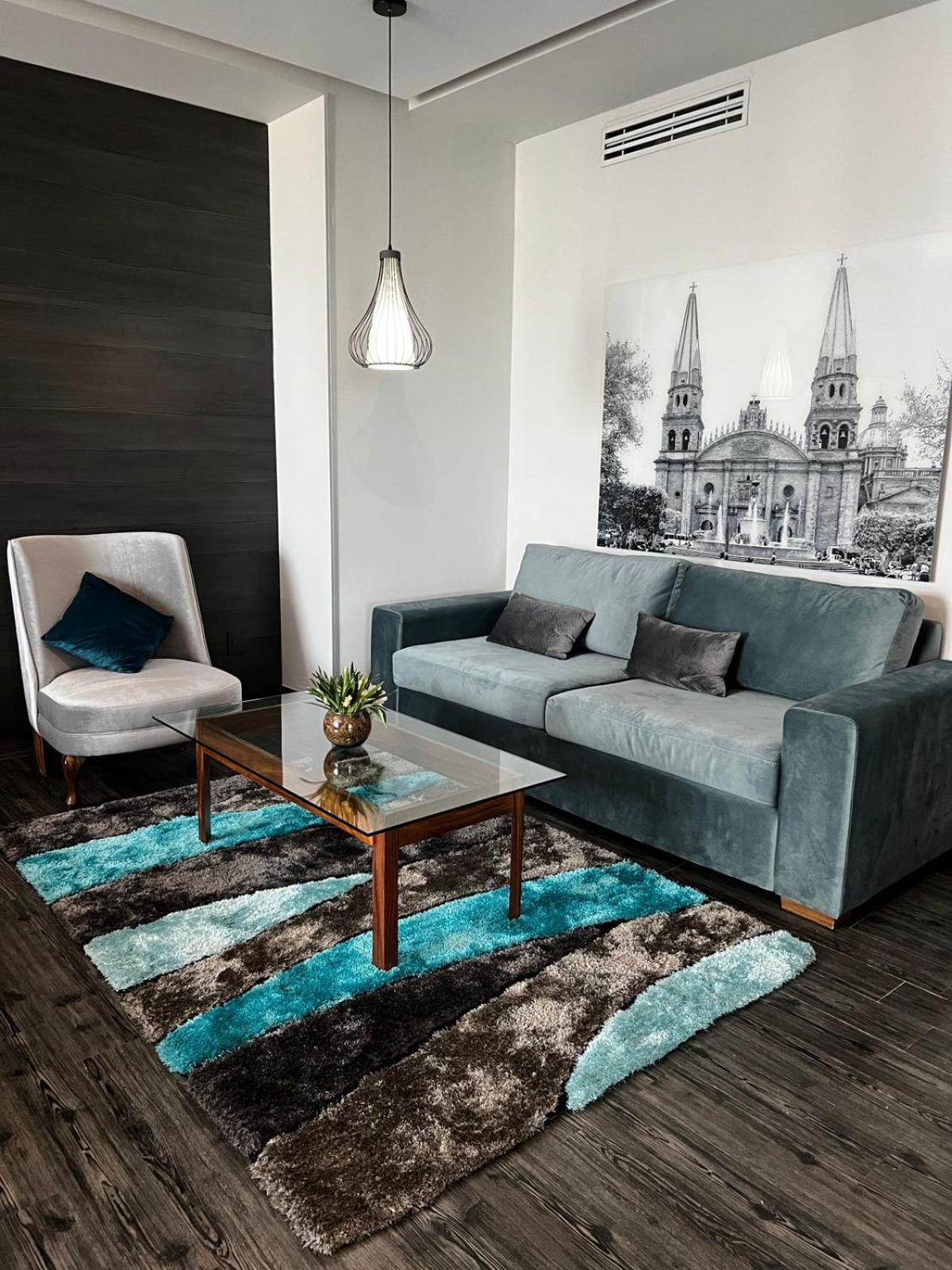 Baruk Guadalajara Hotel De Autor Eksteriør billede A modern living room